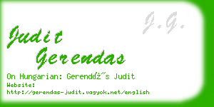 judit gerendas business card